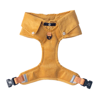 CORDUROY DOG SHIRT HARNESS - Mustard Yellow
